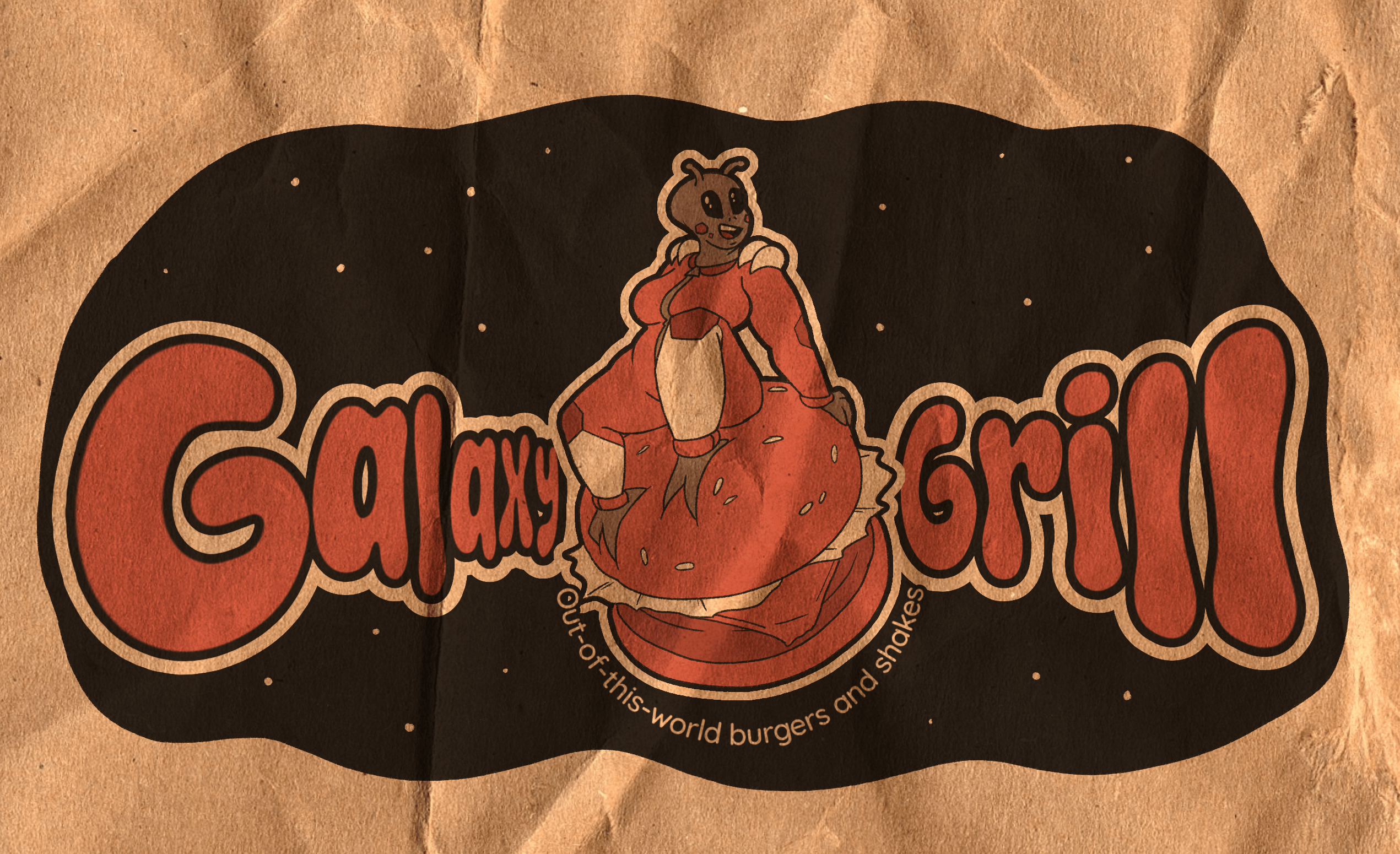 Galaxy Grill, Out-Of-This world burgers and shakes